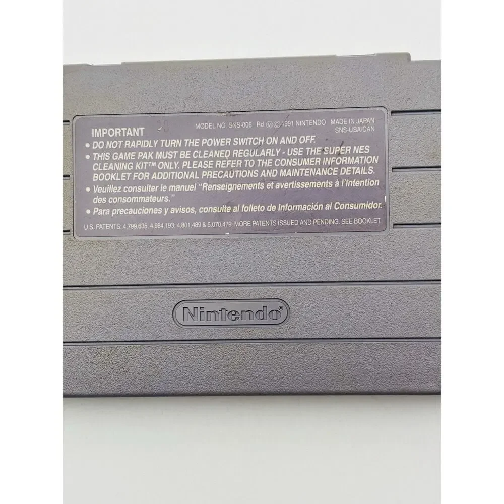 John Madden Football 93 SNES (Super Nintendo USA, 1992) Cart Only Tested Works